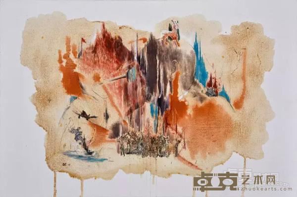 杨国强《片段之一》  120-80cm 2015年