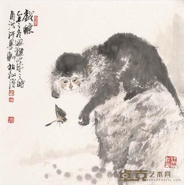 戏碟 34x34cm