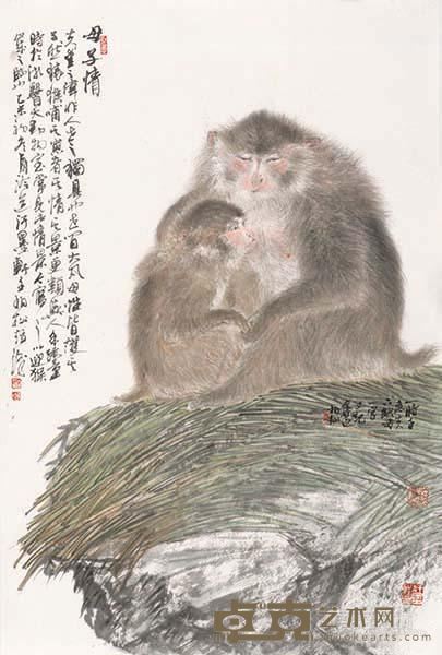 母子情 68x45cm