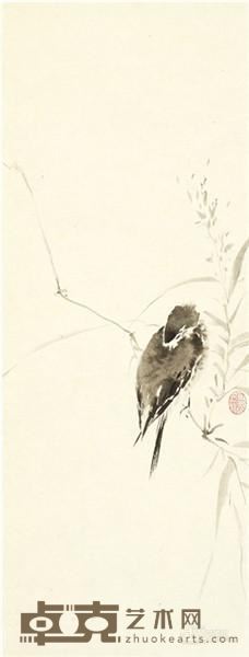 赵跃鹏《水墨小品系列之十》 46.5 ×17.5 cm 2014年