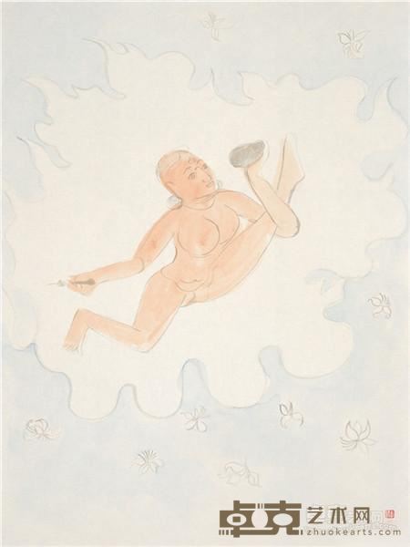 武艺 《眷属之六》 66.5×44.5cm 2014年