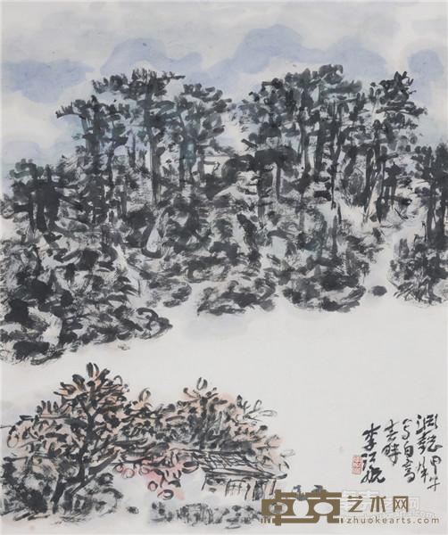李江航 《渊懿》 47×39cm 2014年