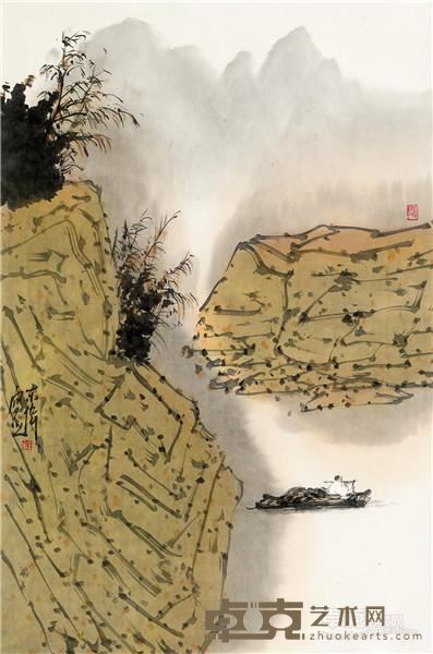 李东伟《山水情怀系列之十一》  69.5×46cm 2015年