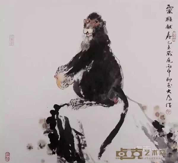 《灵猴献寿》 刘大为