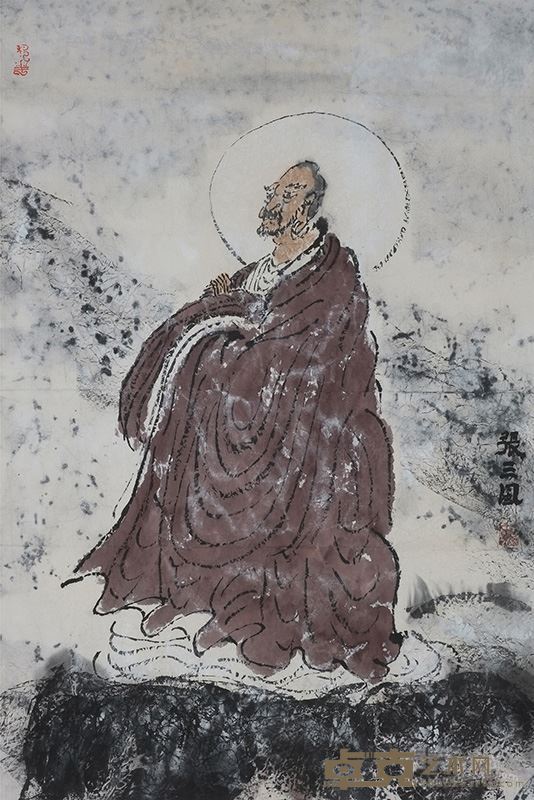 非相系列1 68×45cm 纸本水墨 2015