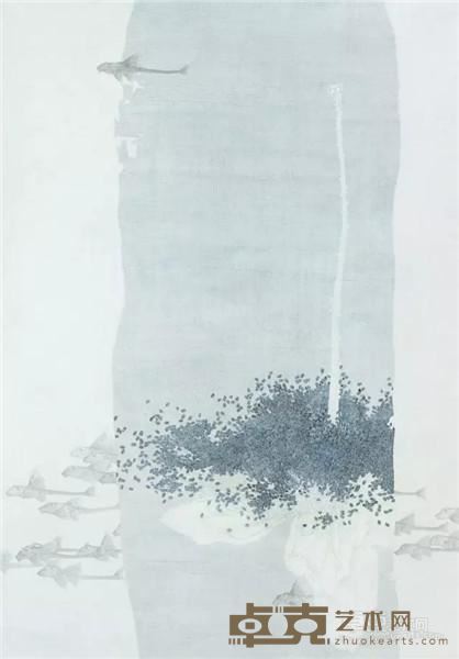 《穿越时光的爱恋--心花》 200×160cm