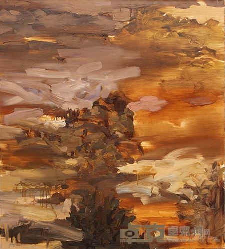 袁佐 宣告诞生 200X180cm 2006