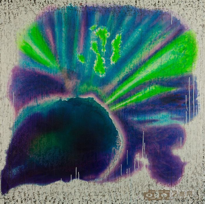Heart Sutra series_Light through the Realm_153cmX153cm