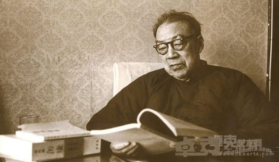 沙孟海先生像 1982年上海 20.6X26CM 银盐纸基 收藏级限量30版