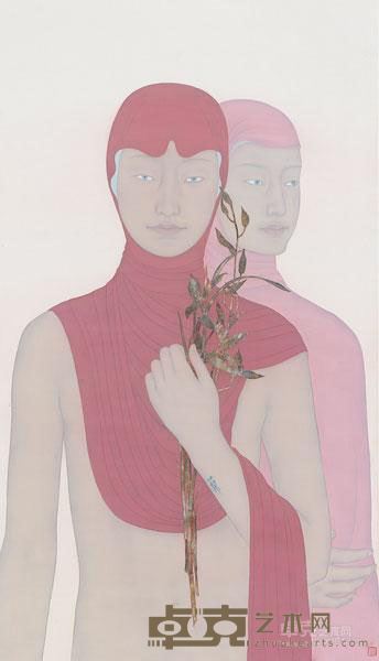 《香积》 祝铮鸣 85x50cm 2015年