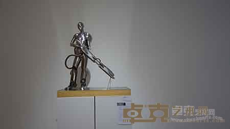 景晓雷《0度空间—芒》10010050cm不锈钢2013