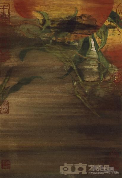 《开春图册页之九》 朱伟 30x21cm 2011年