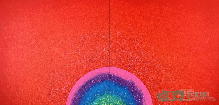 內悅_布上壓克力_143cm x 290cm_2014
