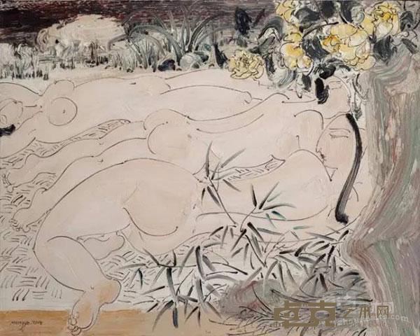 赵梦歌《三醒图》 80×100cm 2014年
