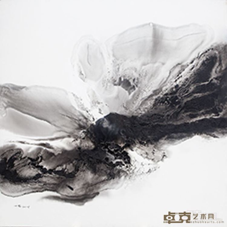 王心耀  中国风NO.8  布面丙烯油画  185×185cm  2015年