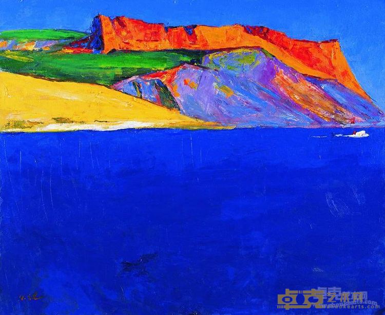 地中海的宁静 罗尔纯  80×99cm 2006
