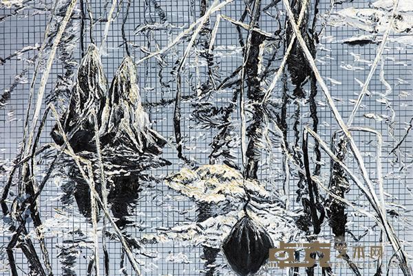 秋思NO4 白小兵 97x130cm 2012