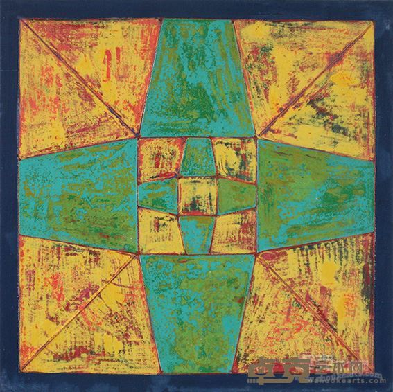 杜飞辰_《礼物》100×100cm_2016
