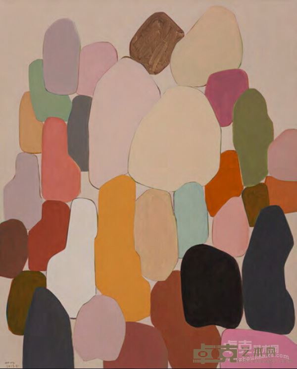 张晖 组合2013.2a 布面丙烯 100x80cm 2013