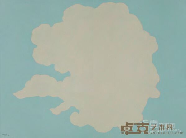 张晖 云2013.9a 布面丙烯 97x130cm 2013