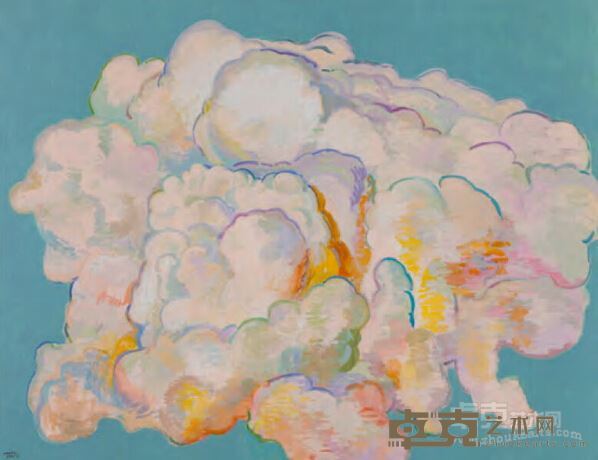 张晖 云2014.2a 布面丙烯 112x145cm 2014