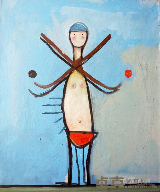 哈特曼 魔术 年代：1994 规格：60×50cm 油画