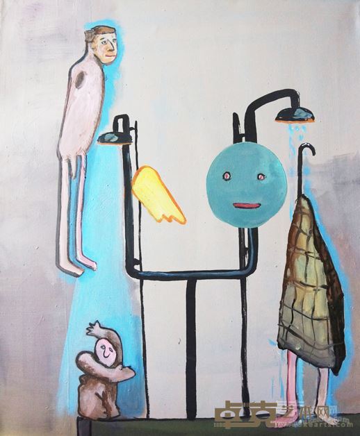哈特曼 冷墨 年代：1996 规格：60×50cm 油画