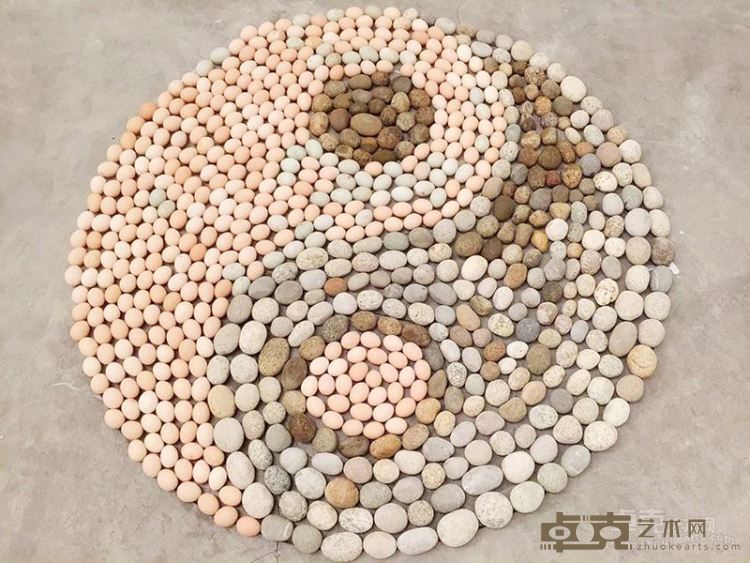 刘磊《石头蛋》石头、鸡蛋 2015