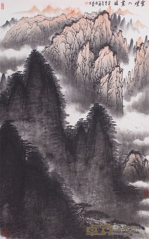 云烟入画图
