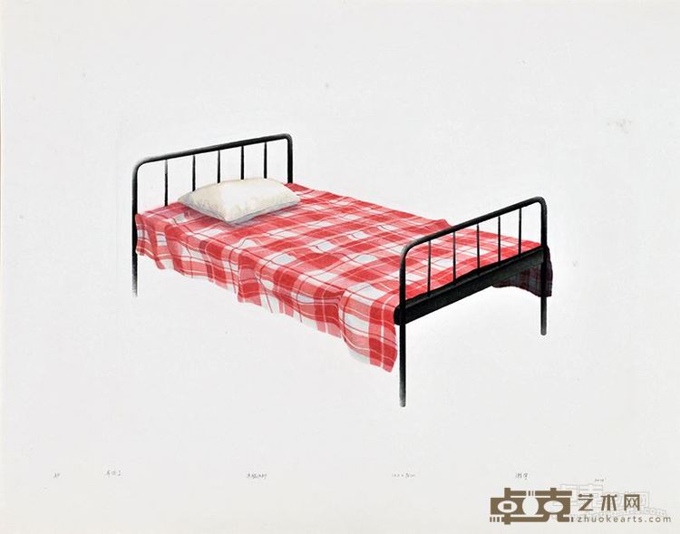 游宇《异位Ⅰ》木版水印 122x96cm 2013