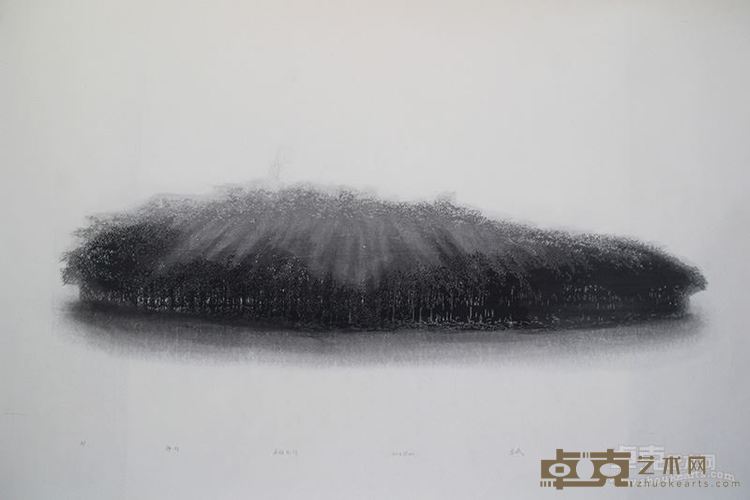 《停·行之四》木版水印 140cmx88cm 2015年5月 李斌