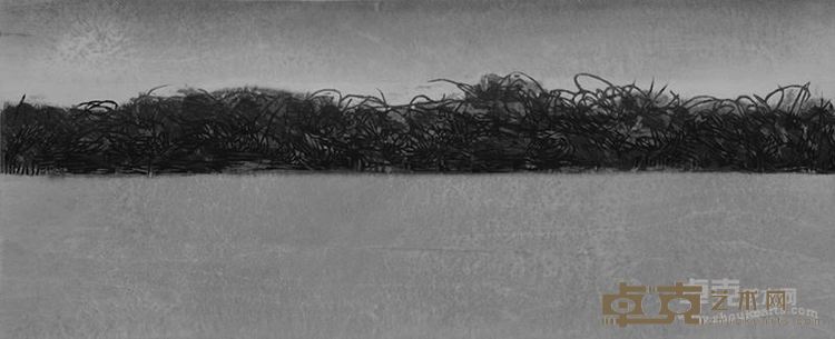 《停·行之一》木版水印55cmx22cm 2015年5月 李斌