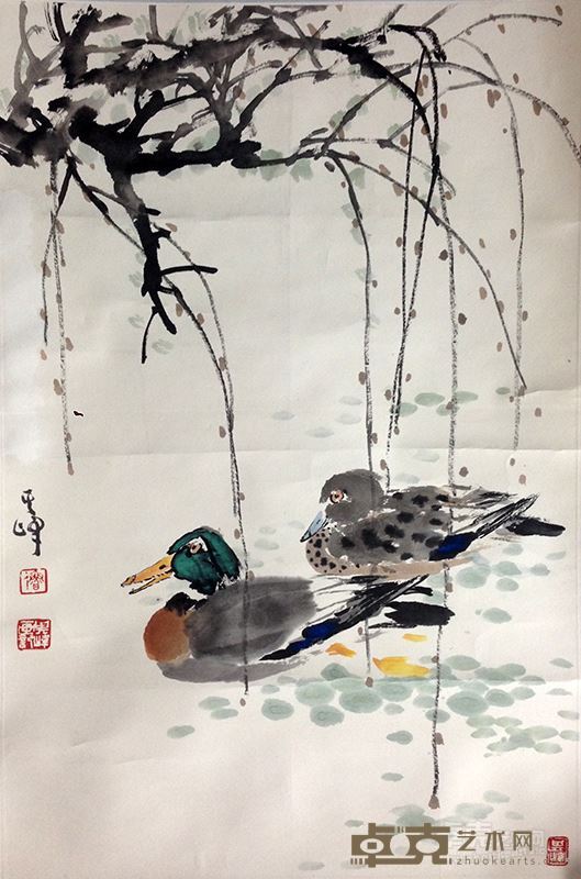 孙其峰 花鸟 69×44.5cm