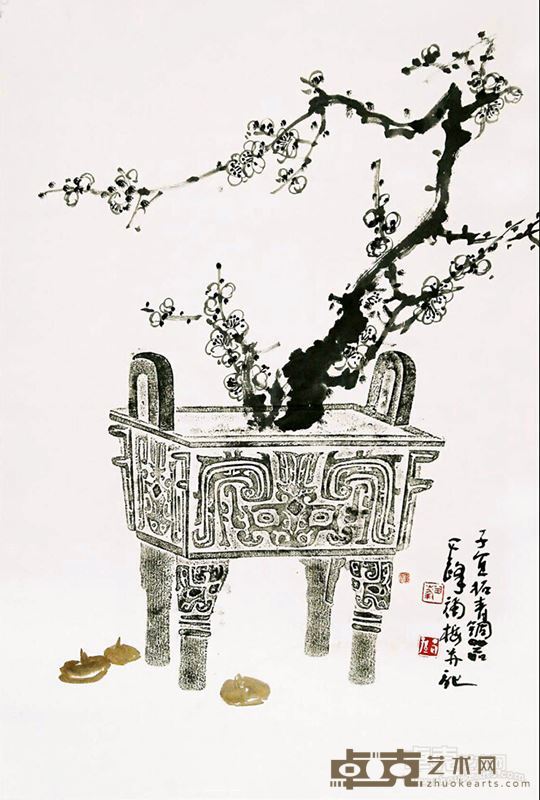 孙其峰 鼎尚梅花 69x47cm