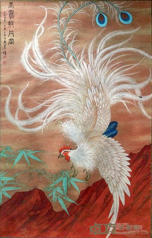 慕凌飞 丹凤图 76x48cm