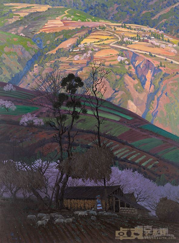 吴小融  彝乡春早