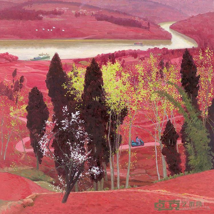 宋志江  乡村渡口