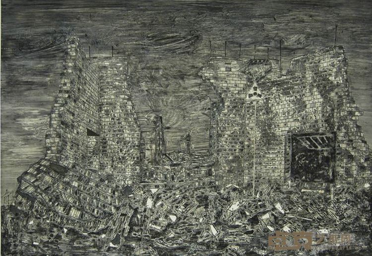 刘吉田 世纪景象31 76x53cm