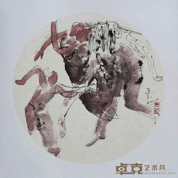 《炫舞3》 丁密金 50×50cm 2016年