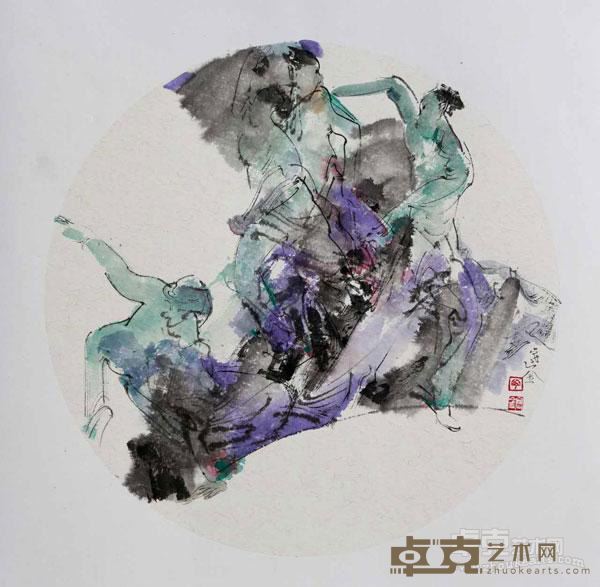 《炫舞1》 丁密金 50×50cm 2016年