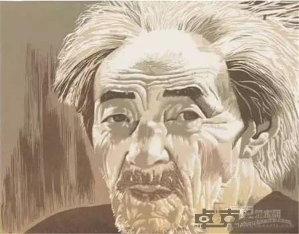 《贵州人之一》 王华祥 36.8x27.7cm 1988年