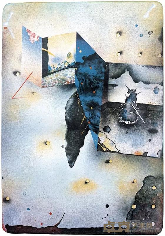 有意味的风景.水Ⅶ 套色石版画 70cm×49cm 李长兴 2011