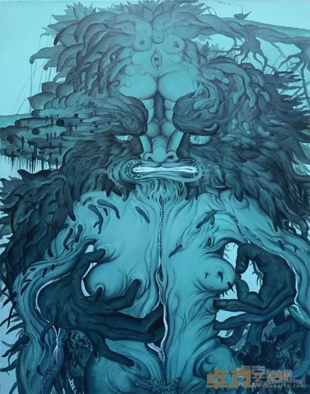 李化猛 《启示》系列2 110x150cm 2012年