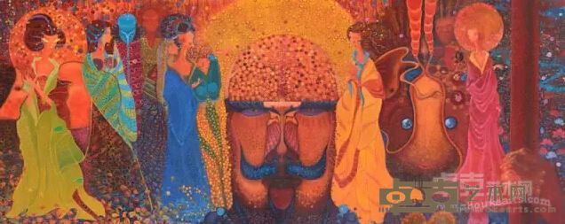 刘国义 《万王之王》 240×600cm  2014