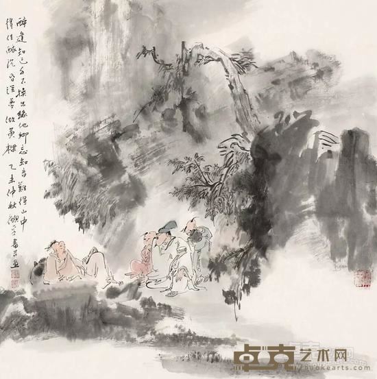 醉逢知己 68*68CM，2015
