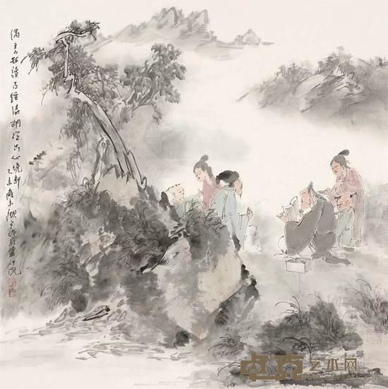 心朗神明 68*68CM，2015