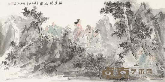 林泉雅致图 68*136CM，2015