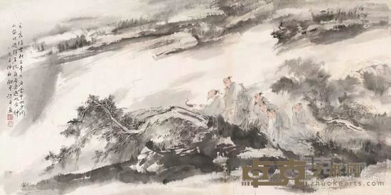 浮云断峰 68*136CM，2015