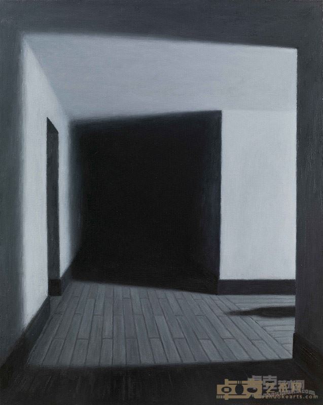 袁庆一  光影 100×80cm 布面油画  2014
