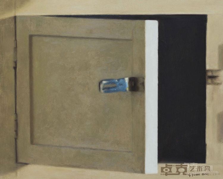 袁庆一 柜子No.2 162×130cm 布面油画 2012